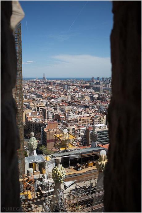 Sagrada Família - Tour to the tower of the Cathedral with view over Barcelona