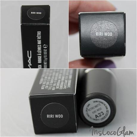 MAC 'Riri Woo' Lipstick [Swatches & Tragefoto]
