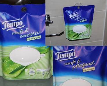 Wir testen - Tempo Feuchte Toilettentücher im Komfortbeutel mit Saugnapf - trnd