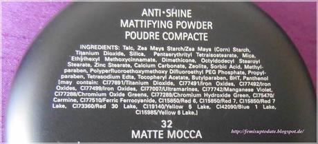 ISADORA - Anti - Shine Mattifying Powder