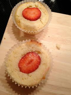 Delicious Day - 1 (Strawberry Cheescake Muffins)