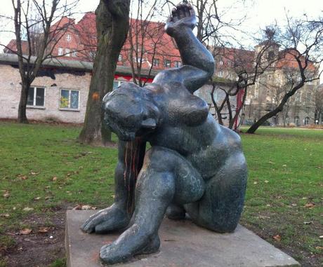 Skulptur im Monbijou-Park, Berlin Mitte