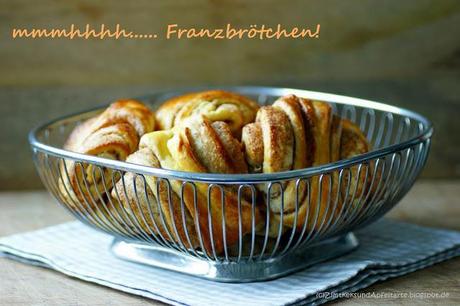 Sonntagssüße Verführer:  Franzbrötchen, die gehen immer und sind unglaublich lecker!