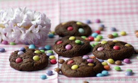 Ostermitbringsel oder Selbernaschen: Chocolate-Cookies