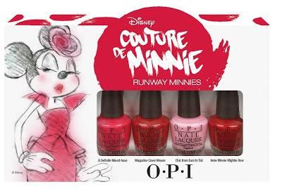 Mäusejagd am Catwalk: NEU: O.P.I Couture de Minnie Collection
