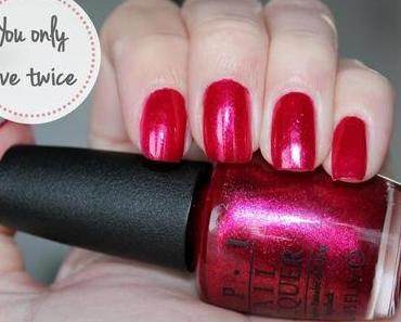 [Nails & Outfit] - O.P.I. 'You only live twice'