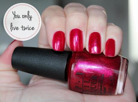 [Nails & Outfit] - O.P.I. 'You only live twice'