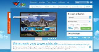 AIDA Cruises mit neuer moderner Website online...