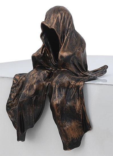 arsmundi skuptur mini waechter der zeit manfred kielnhofer bronze contemporary art arts design sculpture