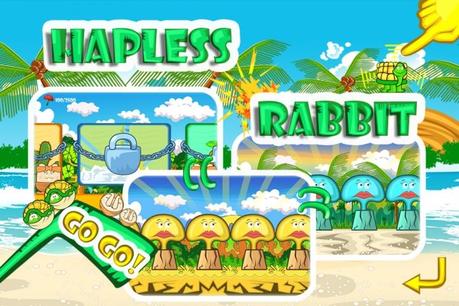 Hapless Rabbit – Der Kampf zwischen Hase und Schildkröte geht in diesem kostenlosen Physik-Puzzle weiter