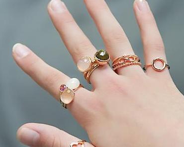 Neue Rosegold Ringdesigns