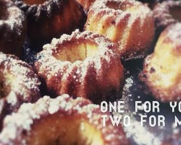 Klein, aber fein: Honig-Mandel-Mini-Gugl