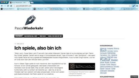 Screenshot pascalwiederkehr.com