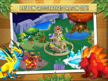 Dragon City Mobile – Züchte deine eigenen Drachen in der kostenlosen App und lass sie dann kämpfen