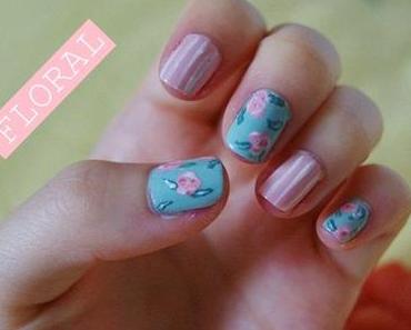 Nails of the day: Floral