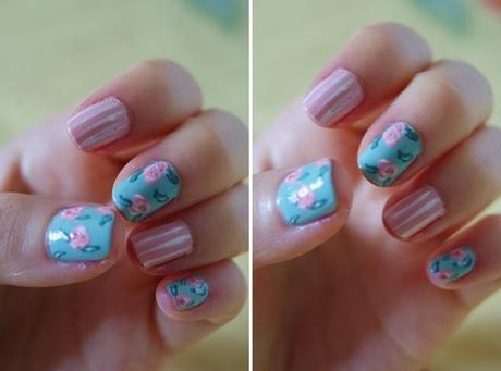 Nails of the day: Floral
