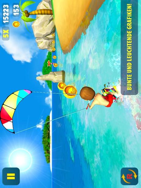 Kite Surfer – Die neue App bringt ein wenig Sonne und Action auf dein iPhone und iPad