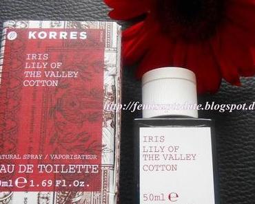 Parfüm des Tages - Korres " Iris, Lily of the Valley, Cotton "
