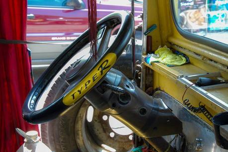 Jeepney Lenkrad ohne Armaturen