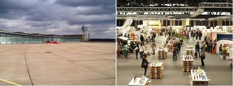 Location Flughafen Tempelhof / Eindruck von einer vergangenen Next Organic Berlin Messe
