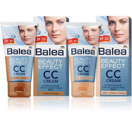 CC-Cream jetzt auch von BALEA .....