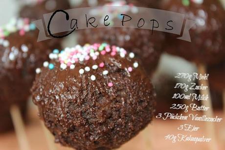 Baking: Cake Pops { Nutella-Variante }