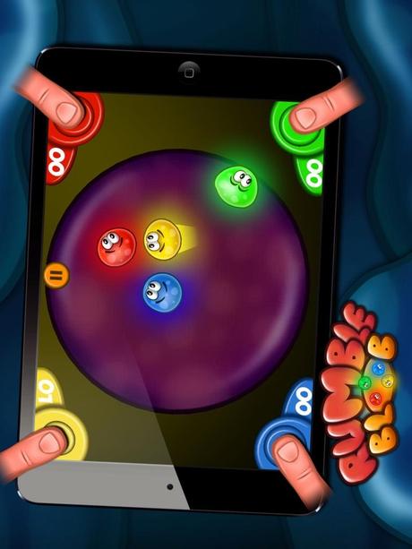Rumble Blob – Cooles Geschicklichkeitsspiel für bis zu 4 Mitspieler