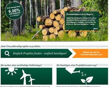 LeihDeinerUmweltGeld.de – Mit grünen Investments Geld verdienen