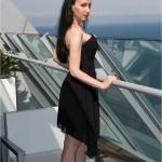 Fashionblog Muenchen - Modestyling elegant - Blog Minikleid und Pumps