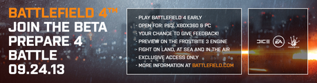 Battlefield 4: Geleaktes Banner gibt Hinweise auf Start der Beta-Phase