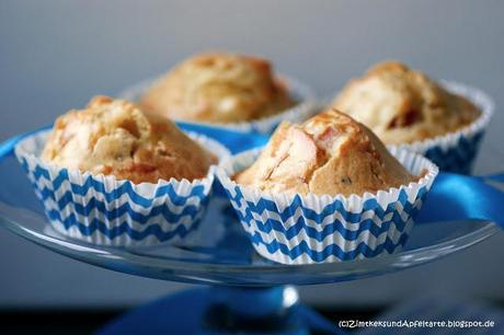 Manchmal muss es etwas Herzhaftes sein: Spargel-Schinken-Muffins