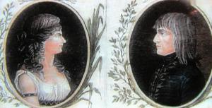 Napleon  Bonaparte & Josephine de Beauharnais