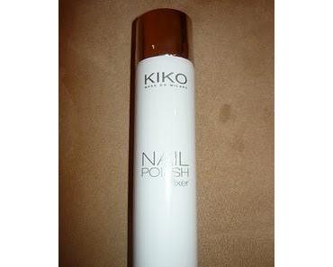 [Review] Kiko Nail Polish Fixer