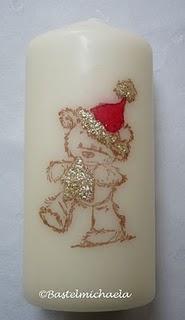 Stempel trifft Kerze