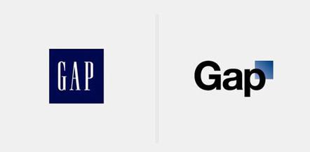Modemarke GAP wechselt Logo aufgrund Social Media-Feedback