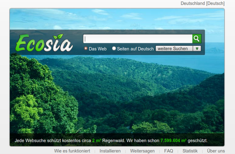 Happy Birthday, Ecosia!  -  Fazit nach einem Jahr alternativem Suchen