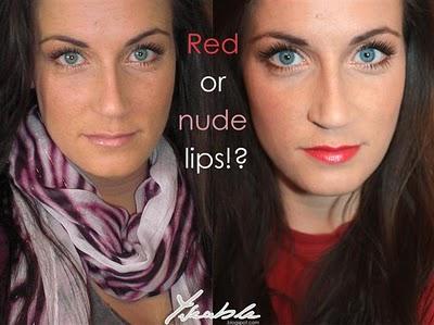 Red or nude Lips?!?