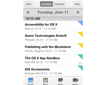 Apple veröffentlicht WWCD-App