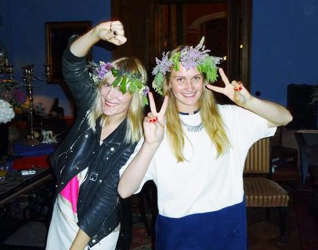Tanzende Blumenmädchen im Zalando Summer House!