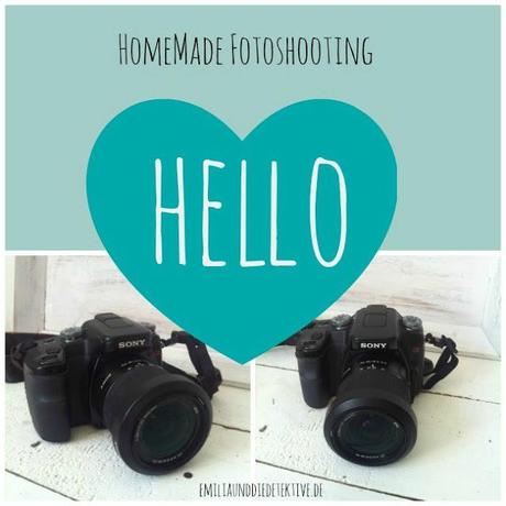 Homemade Fotoshooting - { backdrop and detail }