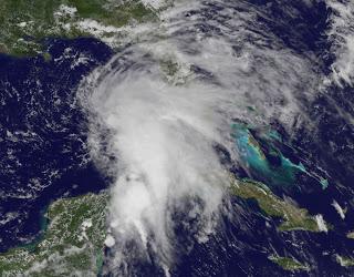 Tropischer Sturm ANDREA im Golf von Mexiko, Andrea, aktuell, Satellitenbild Satellitenbilder, Atlantische Hurrikansaison 2013, Atlantische Hurrikansaison, Golf von Mexiko, Yucatán, Florida, Kuba, Vorhersage Forecast Prognose, Juni, 2013,