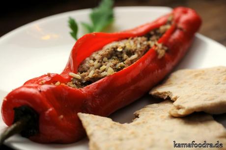 Aus Sultans Küchen – gefüllte Paprika nach Ottolenghi