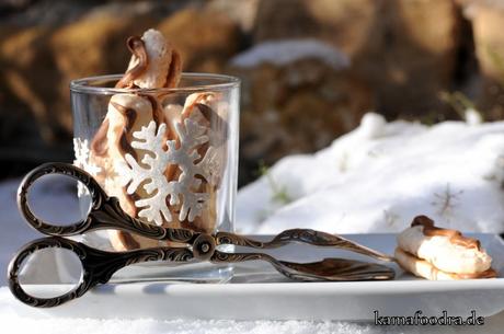 Kokosstangen mit Schoko-Espressofüllung