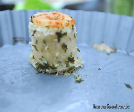 Knoblauch-Parmesan Hefeschnecken