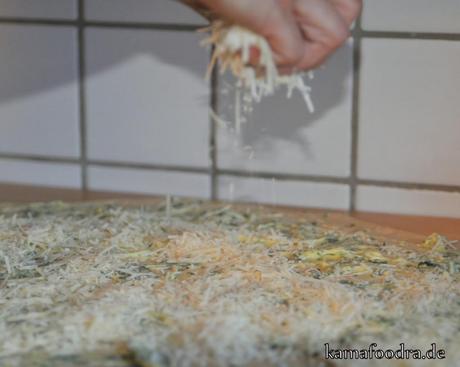 Knoblauch-Parmesan Hefeschnecken