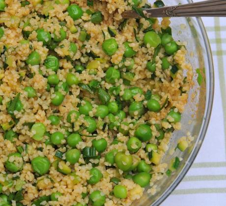 Grüner Couscous Salat