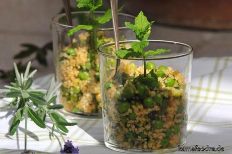 Grüner Couscous Salat