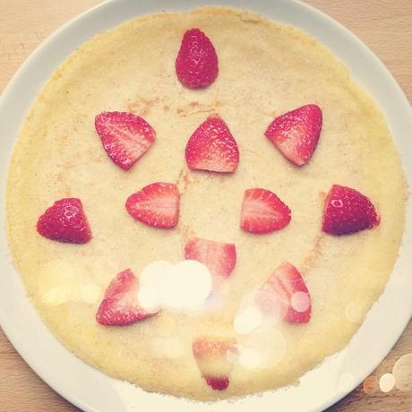 Pfannkuchen Erdbeeren Instagram