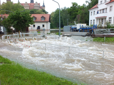 Bilder der Schleuse in Merseburg, nahe beim Dom.(c)BürgerReporter Mitteldeutsche Zeitung