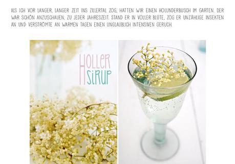 Blonde Schönheit {Holunderblütensirup}